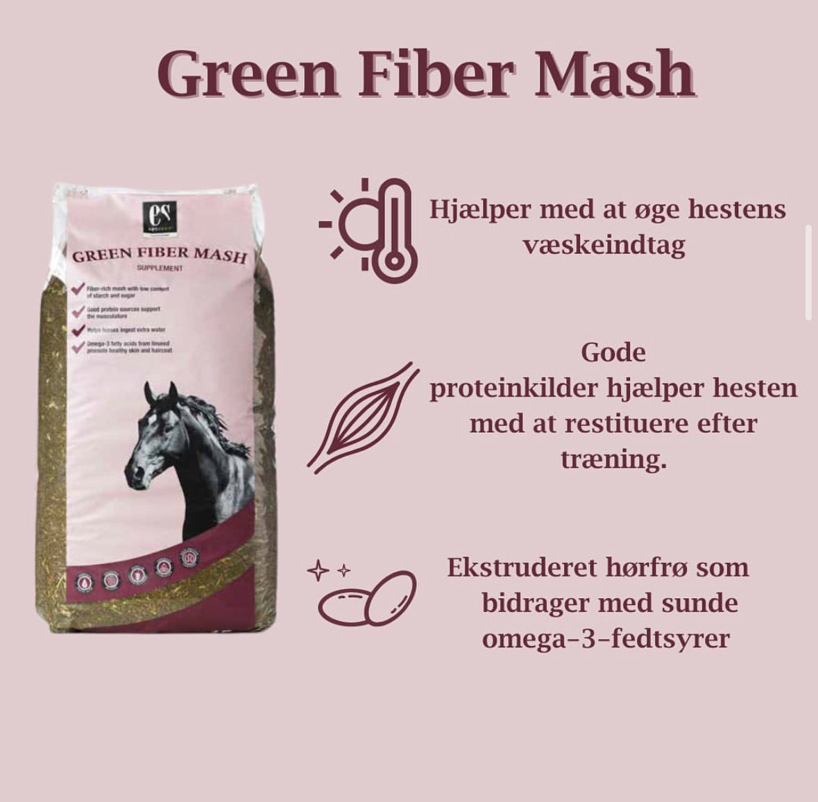 Equsana Green Fiber mash