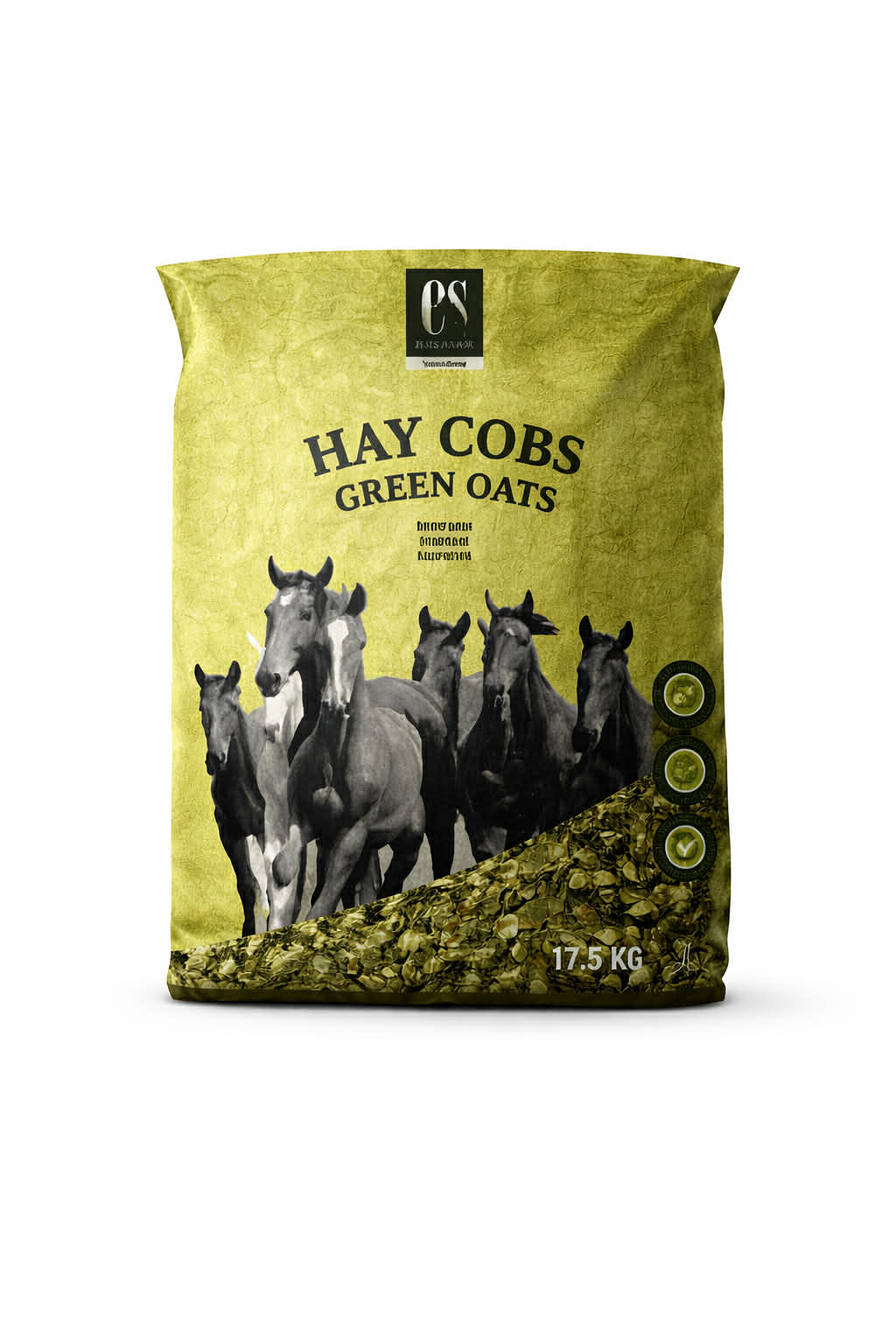 Equsana Hay cobs green oat 17,5 kg