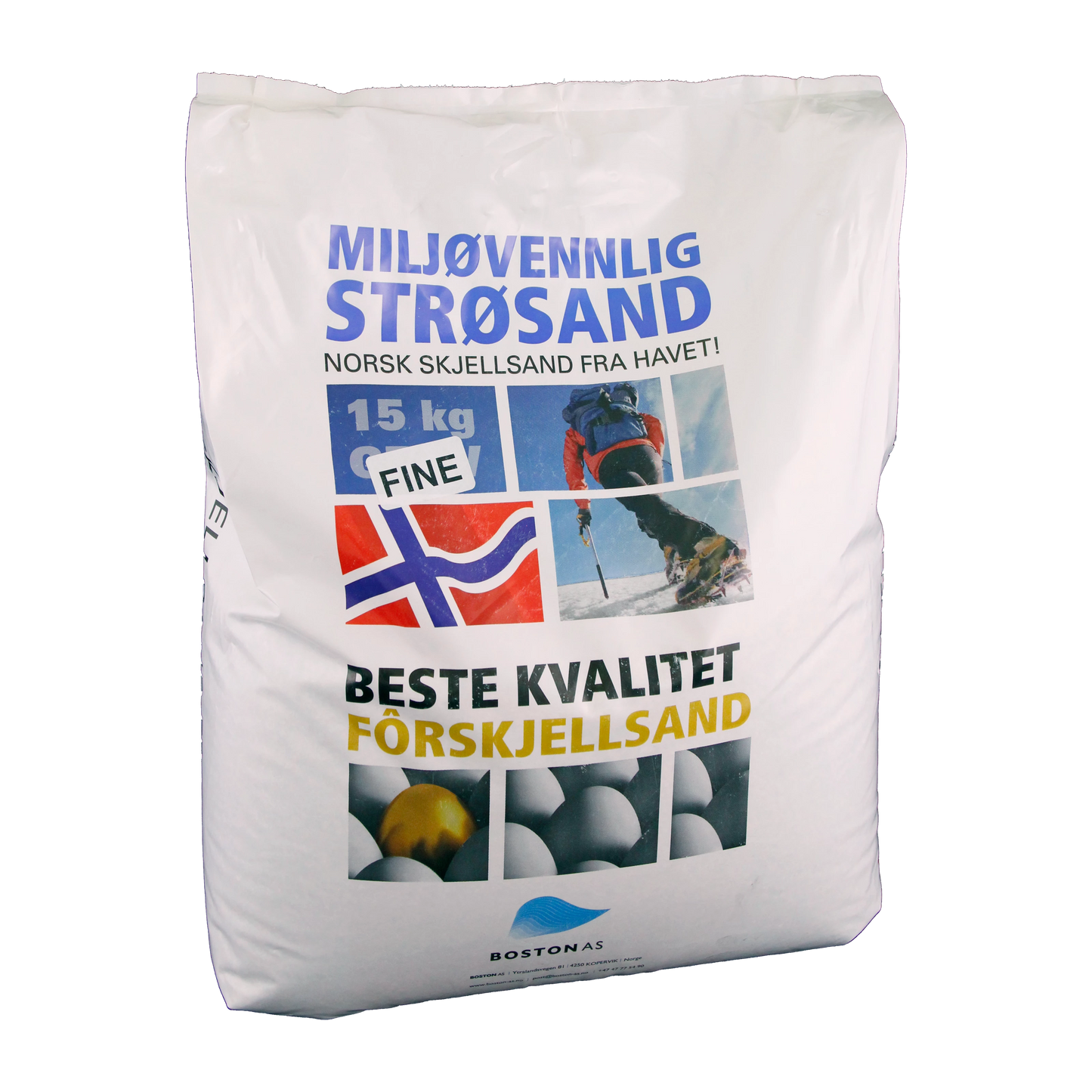 Skjellsand fin 15 kg
