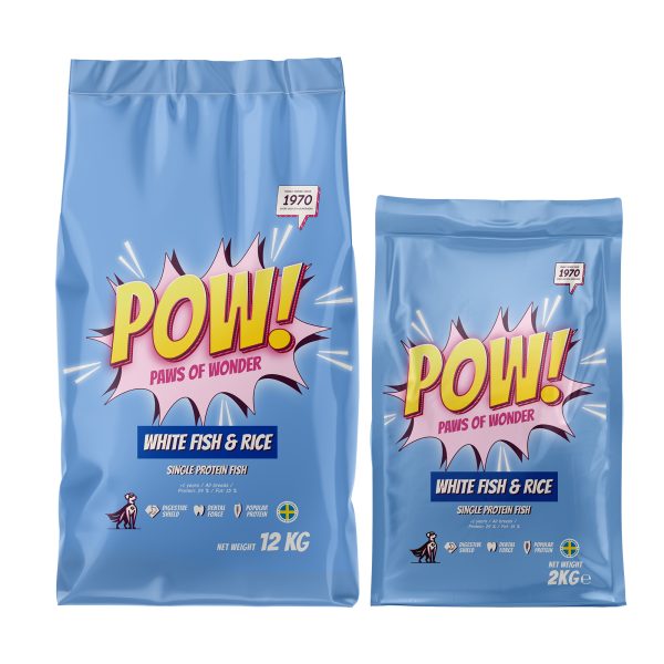 POW! Dog Adult White Fish & Rice