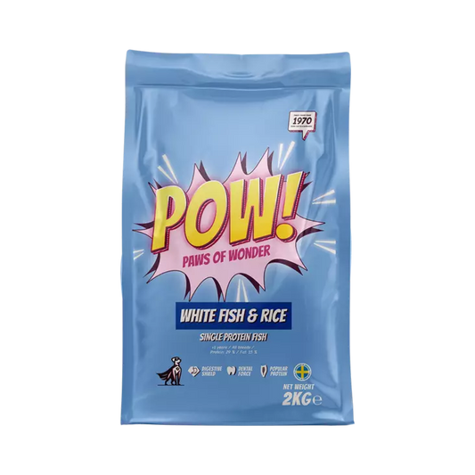 POW! Dog Adult White Fish & Rice